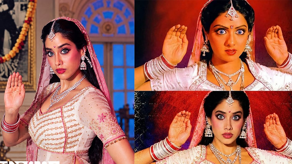 হ্যালোউইনে মা শ্রীদেবীর আইকনিক ‘নাগিনা’ লুকে জাহ্নবী কাপুরের হইচই